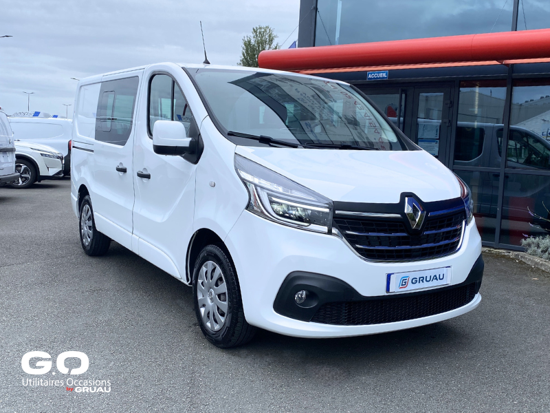 Renault Trafic 5 places cabine approfondie - van aménagé occasion (2)